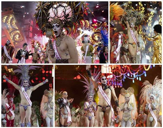 Ganadores de la Gala Drag Queen de la capital grancanaria/Lpacanaval.